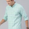Checked Button-down Shirt