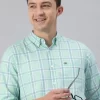 Checked Button-down Shirt - Image 2