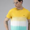 Colourblock Slim Fit Crew-Neck T-shirt