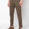Flat-Front Slim Fit Chinos