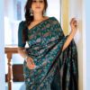Floral Woven Soft Silk Saree