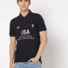 Logo Embroidered Slim Fit Polo T-Shirt - Image 2