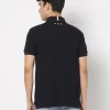 Logo Embroidered Slim Fit Polo T-Shirt - Image 4