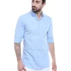 Slim Fit Shirt with Patch Pocket - Image 4