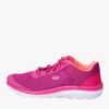 Textured Lace-Up Running Shoes