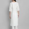 Solid Straight Kurta Set - Image 3